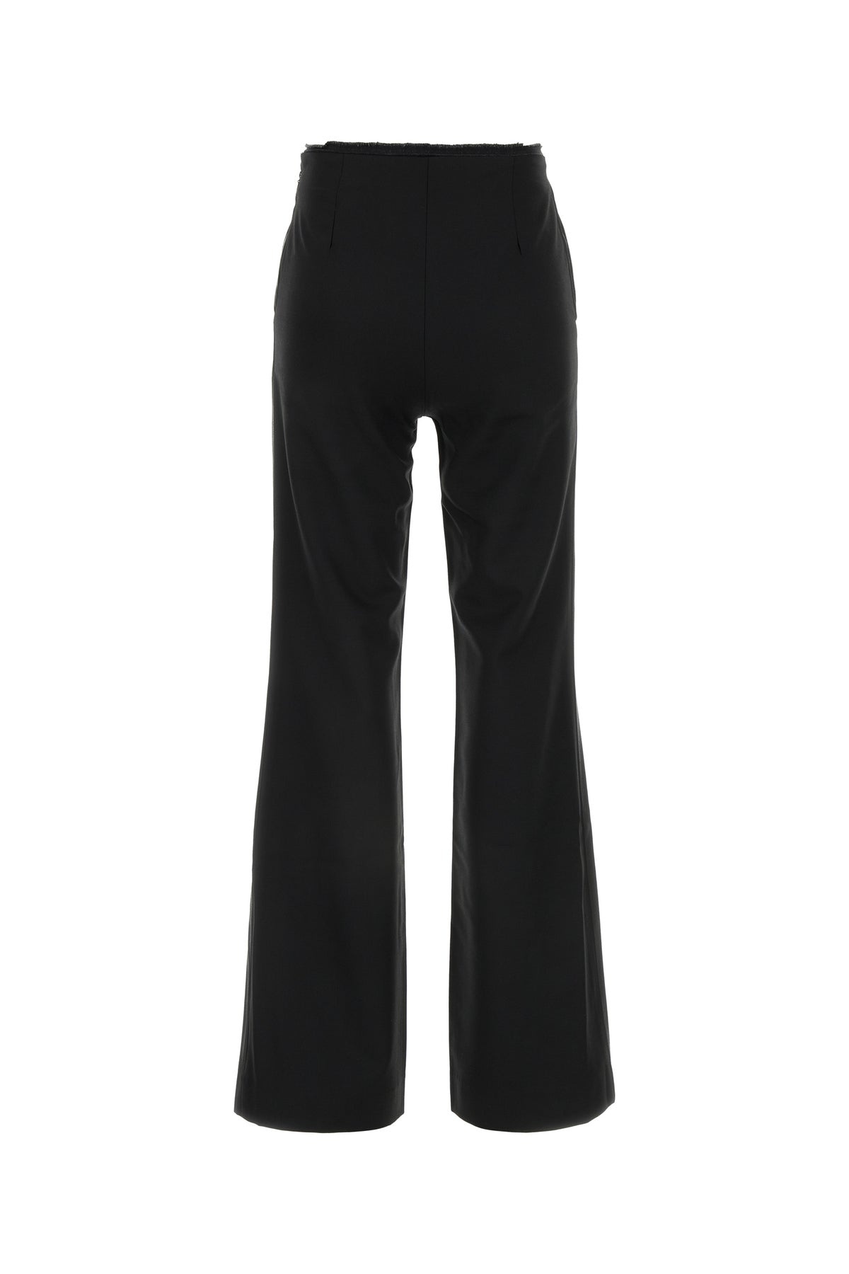 Black polyester blend P-Lumys pant - 2