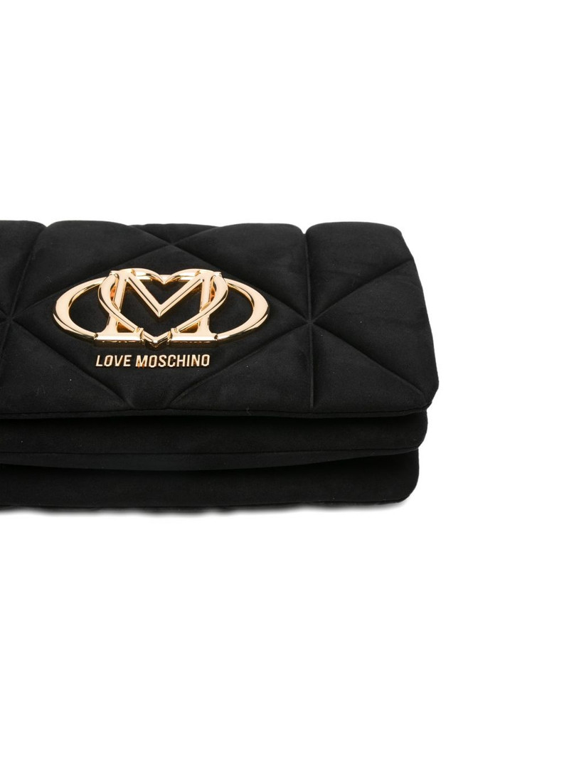 quilted logo-plaque cross body bag 4