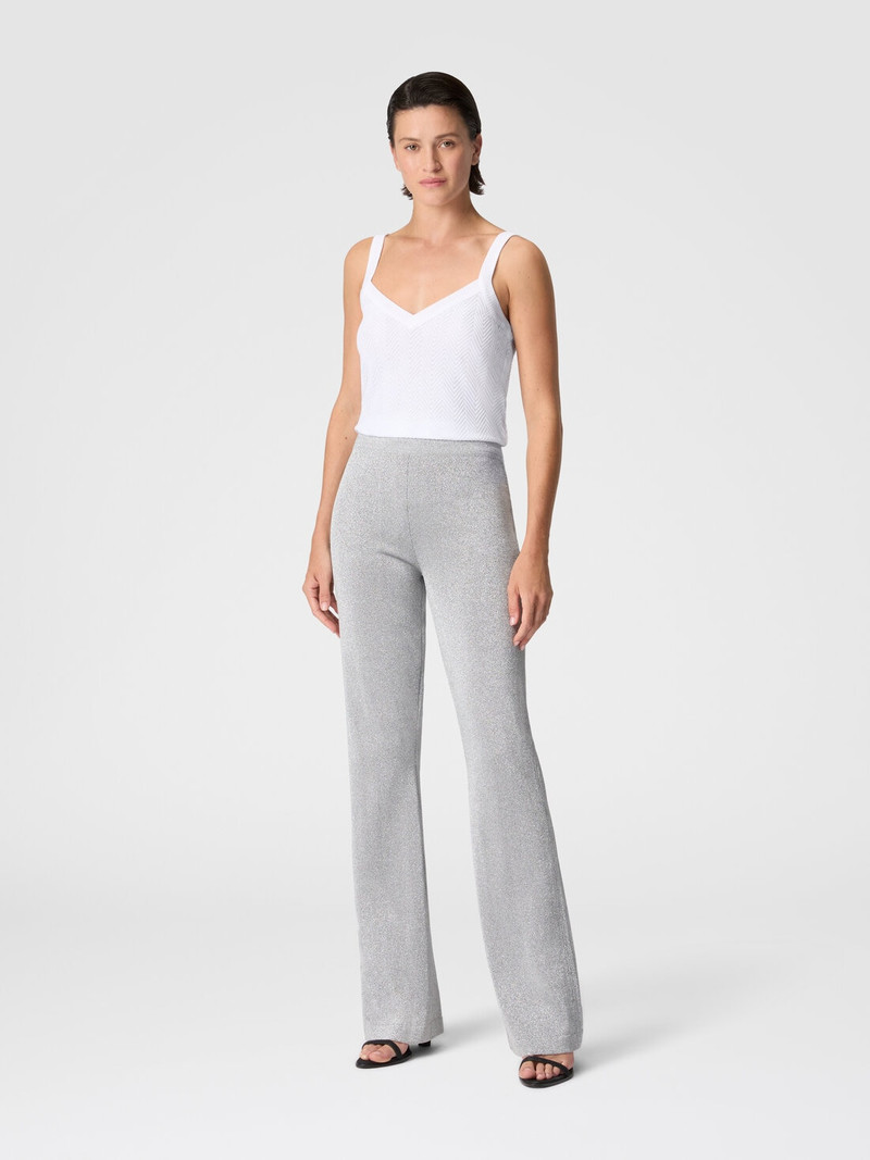 Missoni Straight-Leg Viscose Lamé Trousers outlook