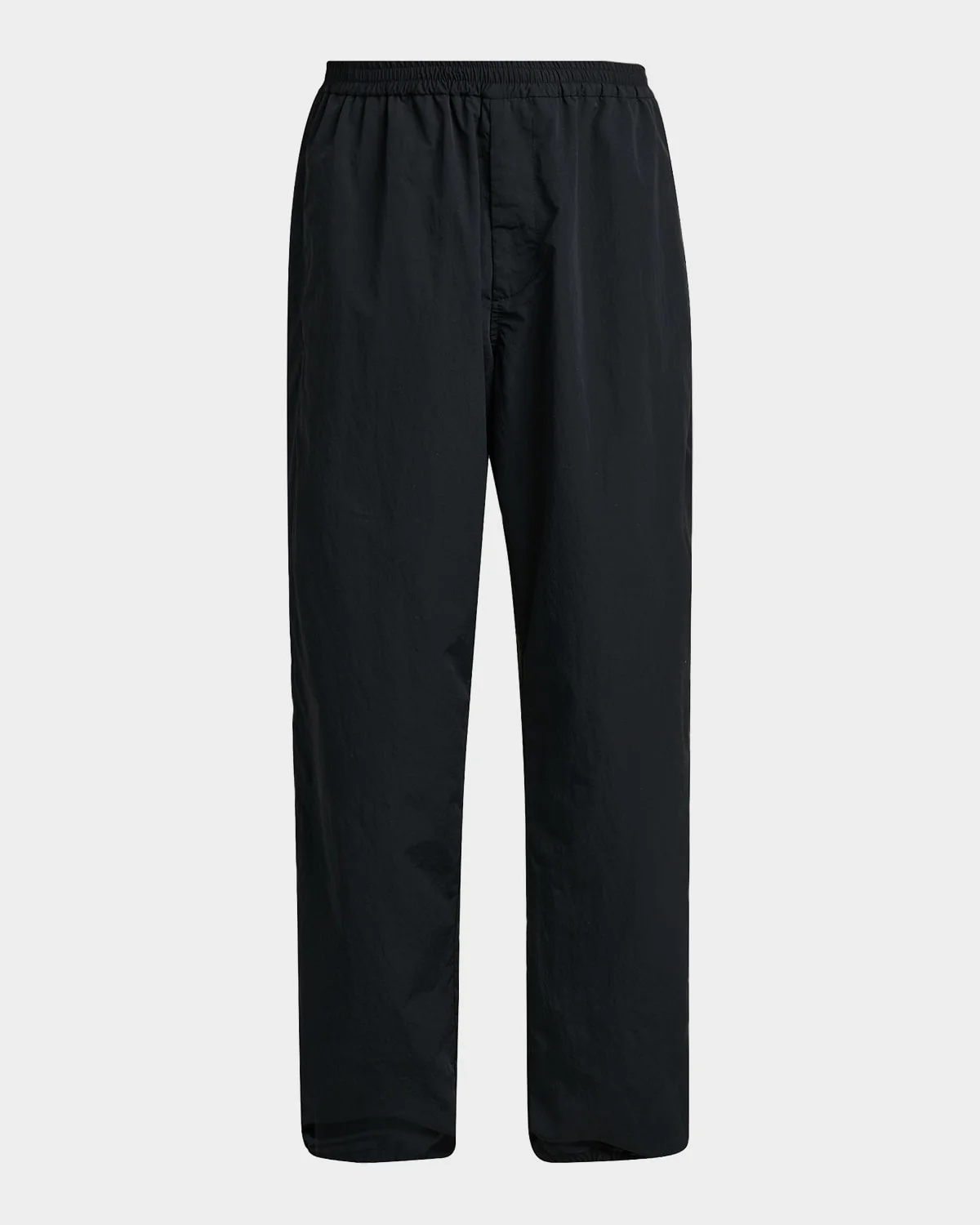 Soft Wrinkled Nylon Pants - 1