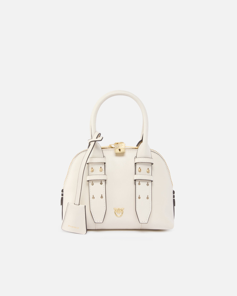 LEATHER MINI ESCAPE BAG BOWLING BAG 1