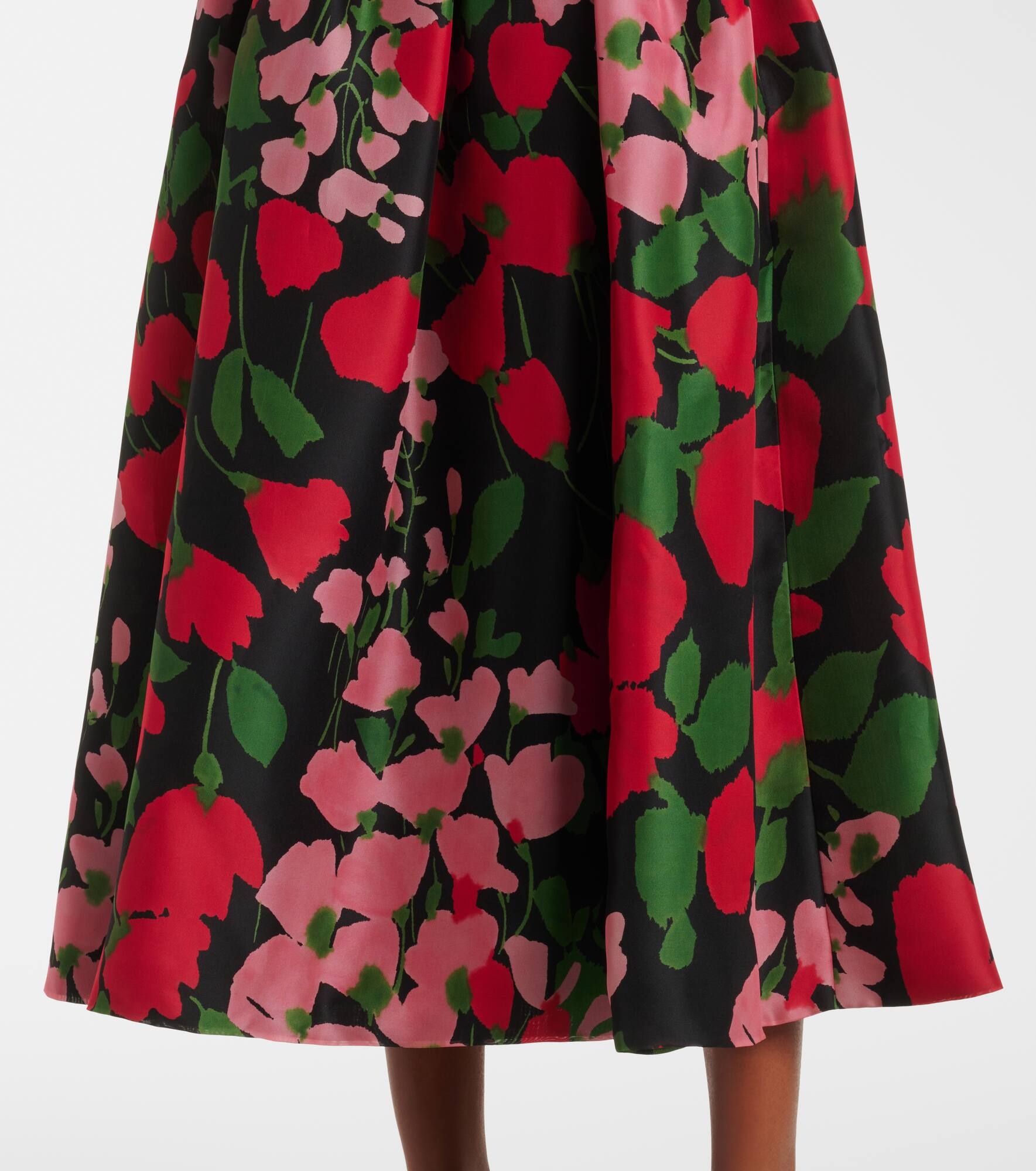 Silk midi dress - 5
