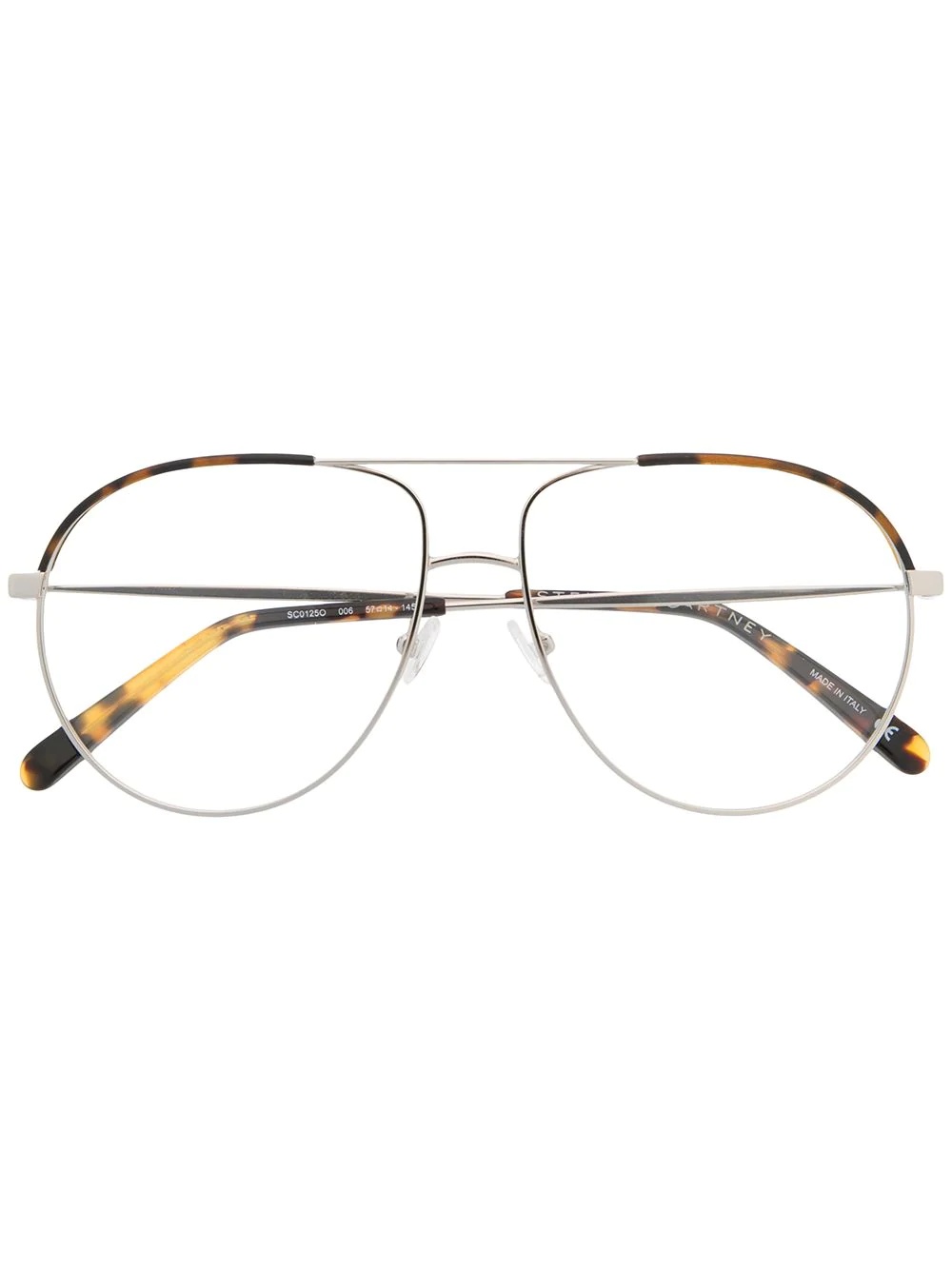 pilot-frame glasses - 1