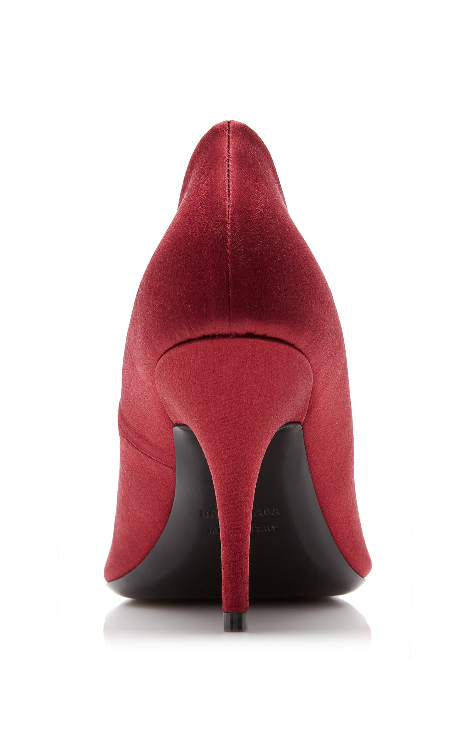 Avenue BB Satin Pumps burgundy - 3