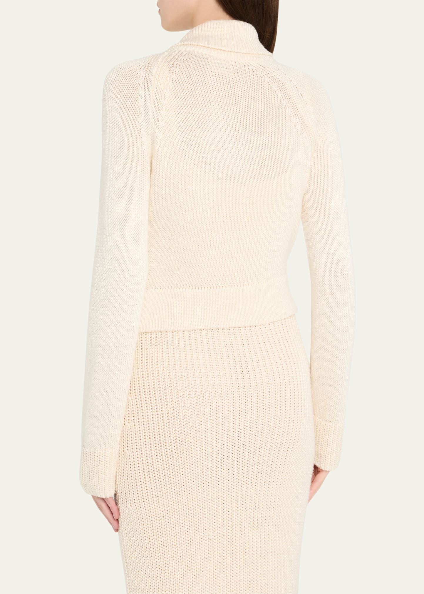 Lorrai Silk Knit Cardigan - 3