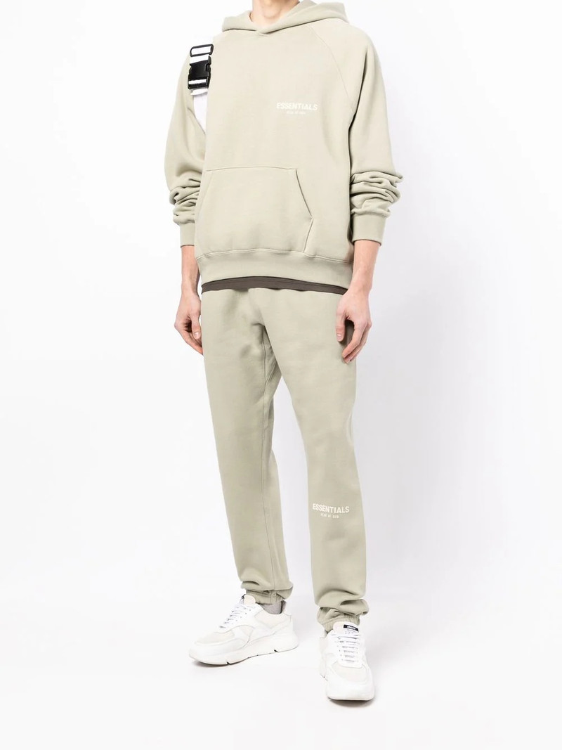 ESSENTIALS logo-print oversized hoodie outlook