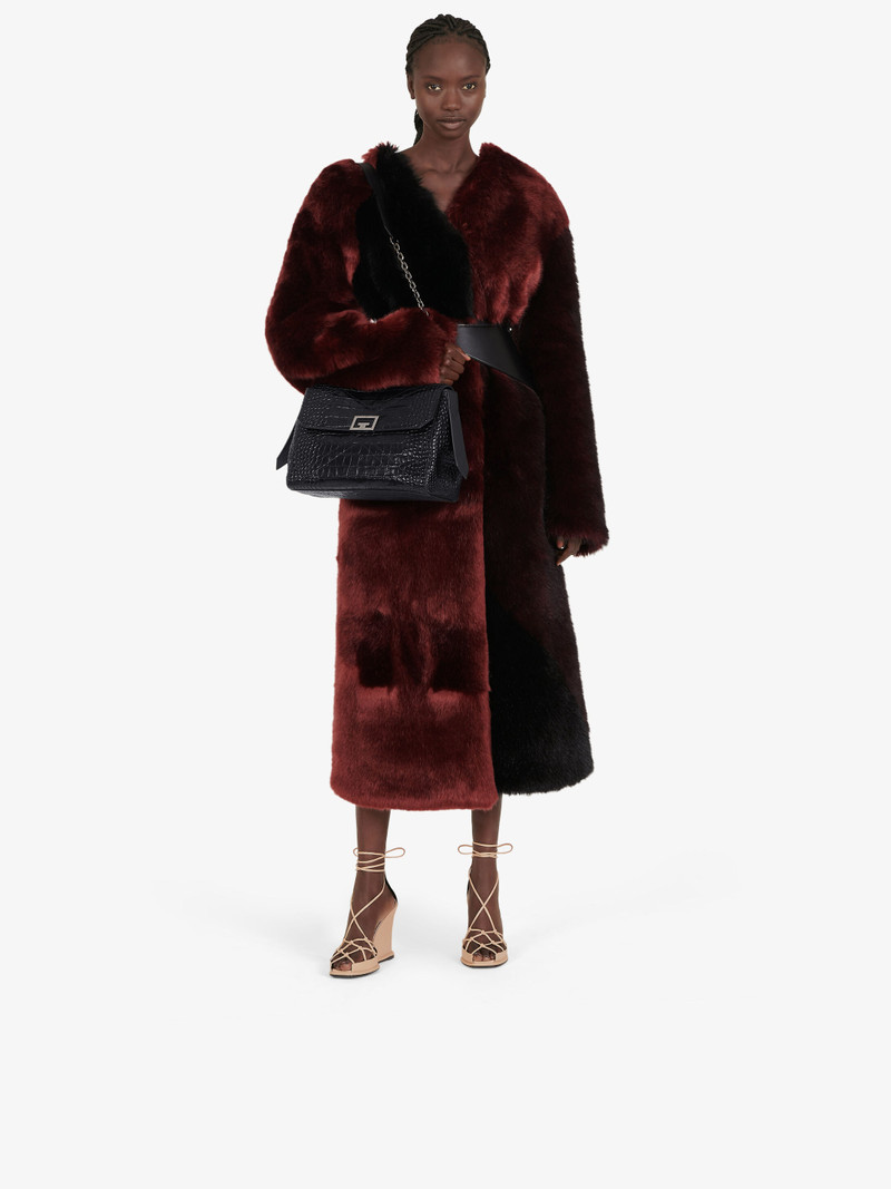 Givenchy Medium ID bag in crocodile effect leather outlook