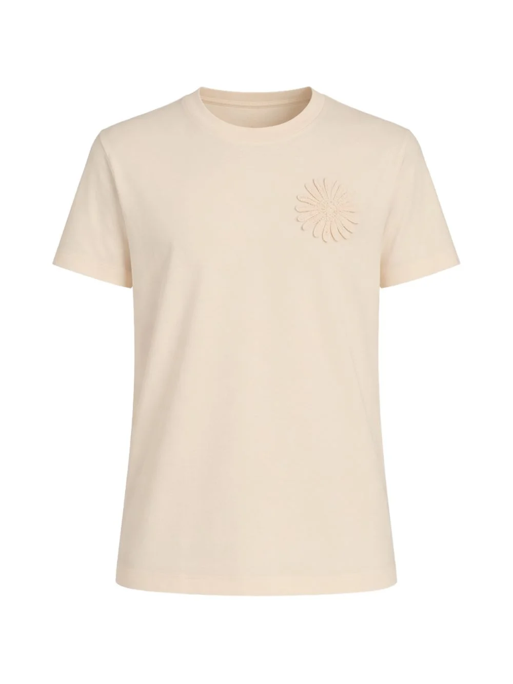flower-patch T-shirt - 1
