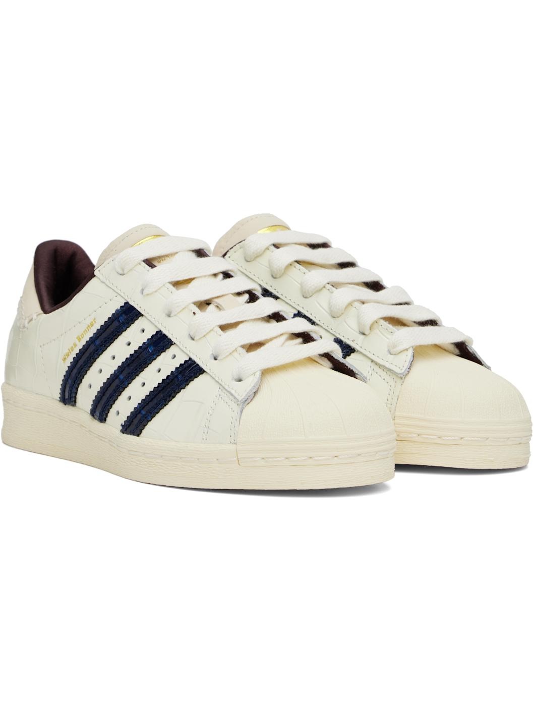White adidas Originals Edition Superstar Sneakers - 4