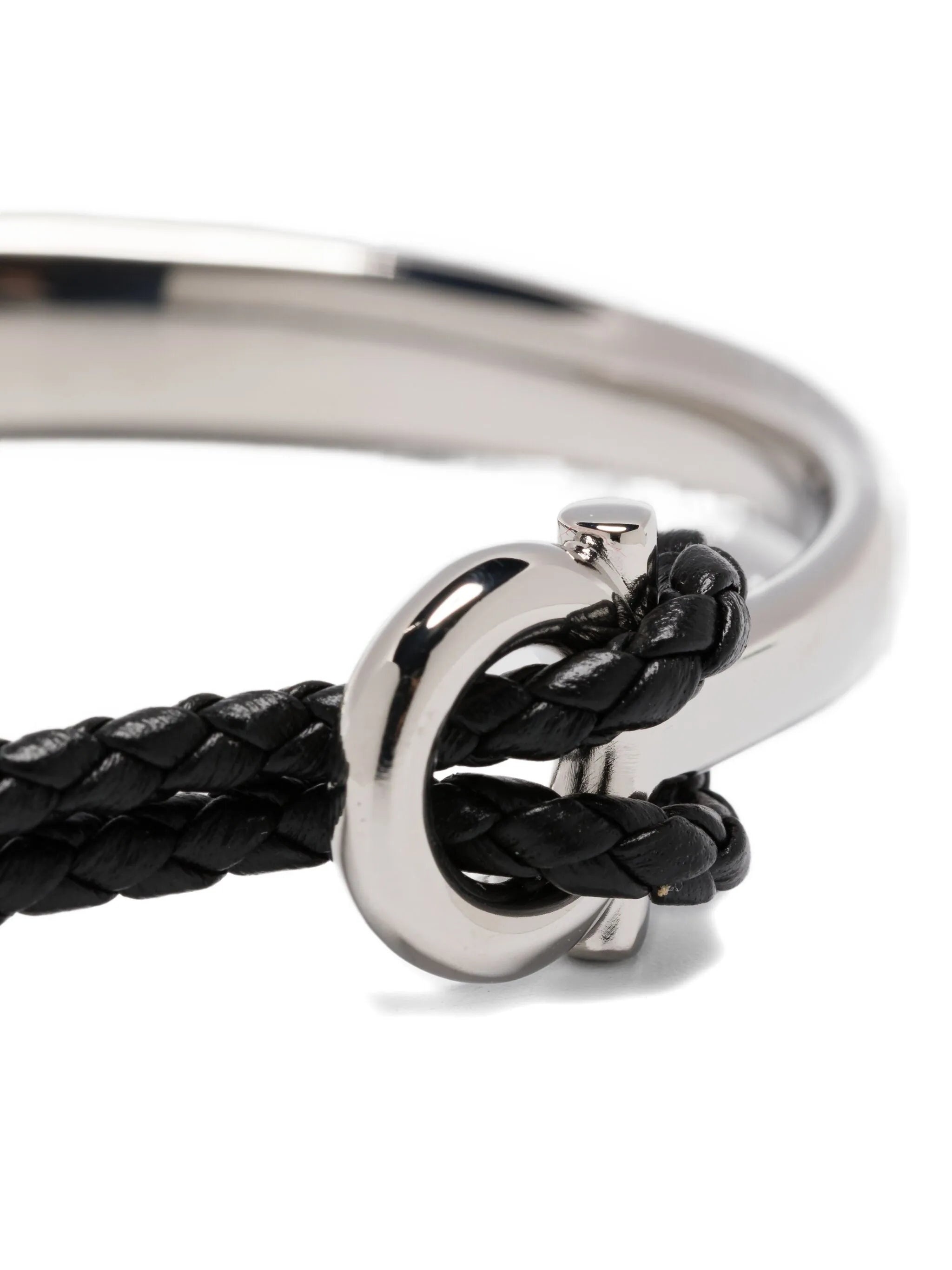 Ferragamo Braided-leather Bracelet - 2