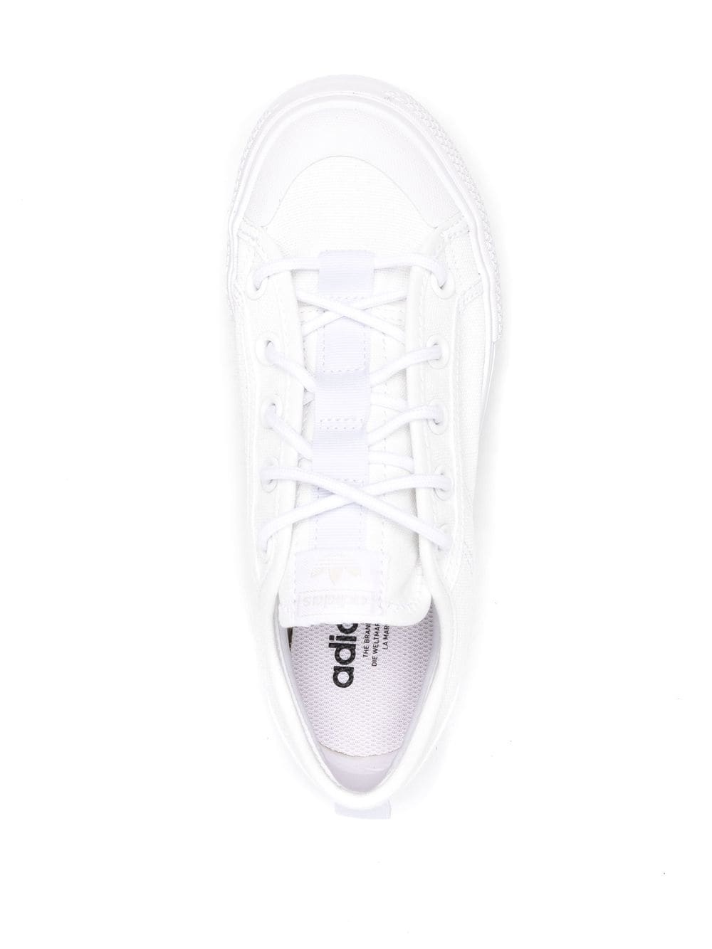 embossed-logo sneakers - 4