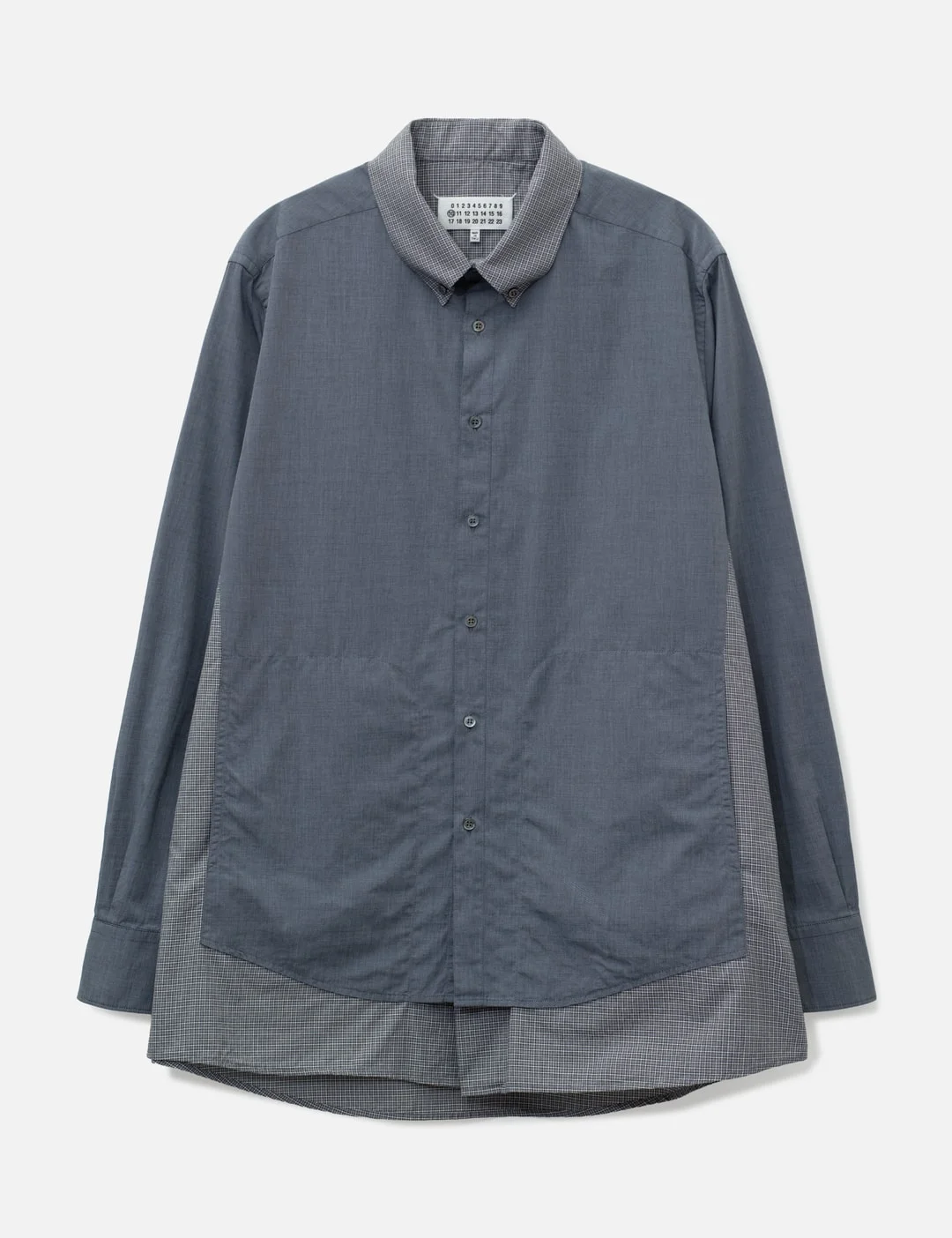 DOUBLE-LAYERED COTTON SHIRT - 1