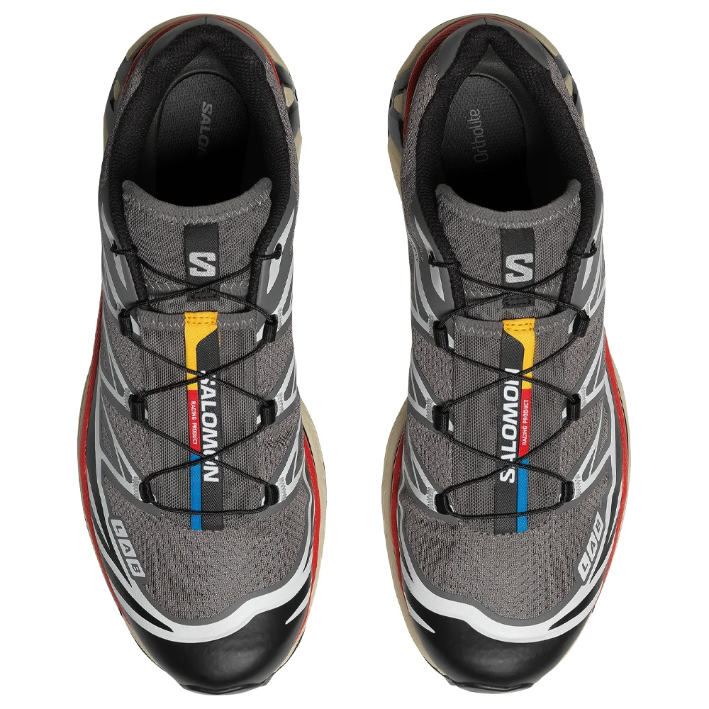 SALOMON XT-6 'Pewter Black Aurora Red' 472932 / L47293200 - 4