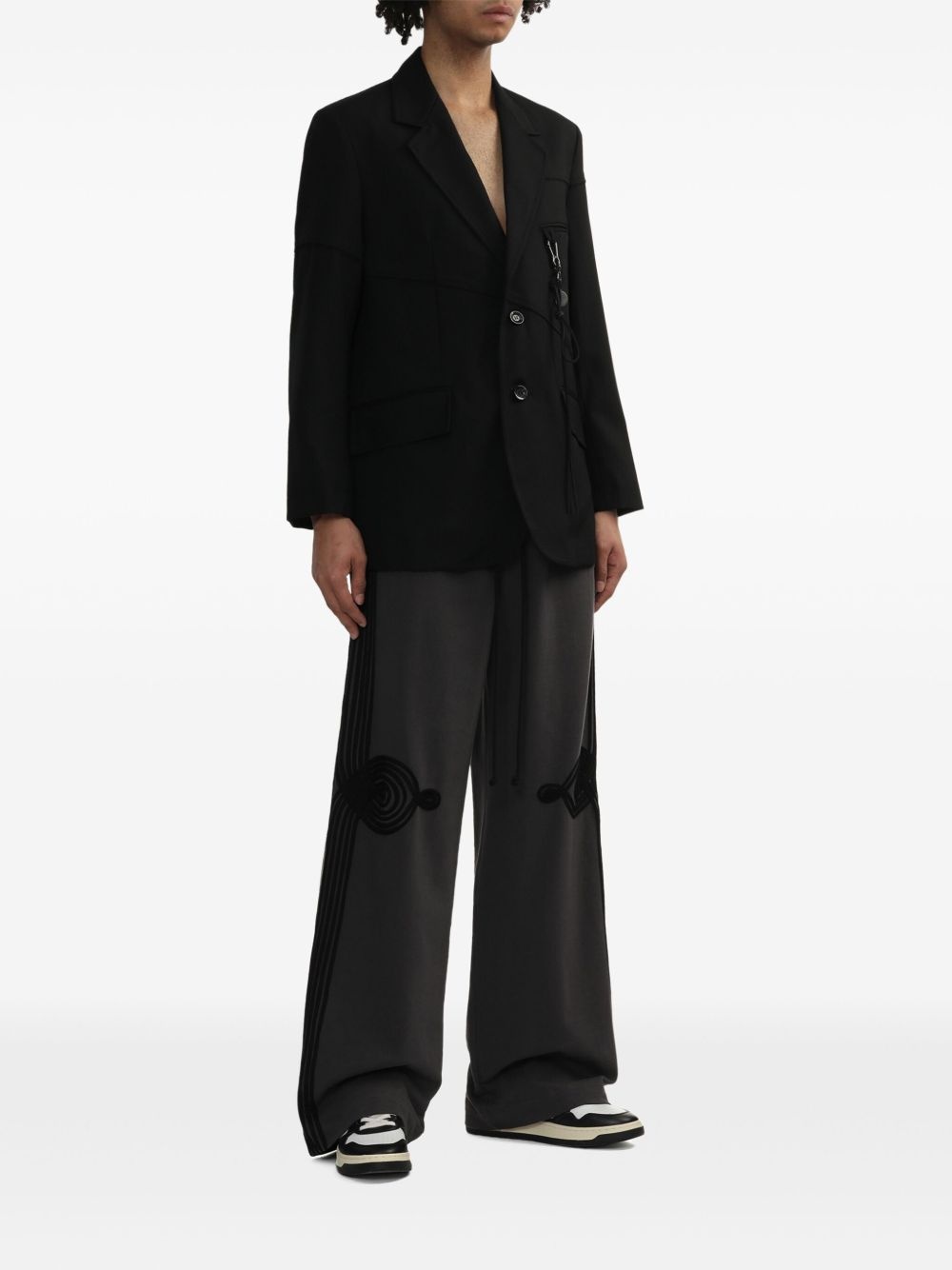 wool blazer - 2