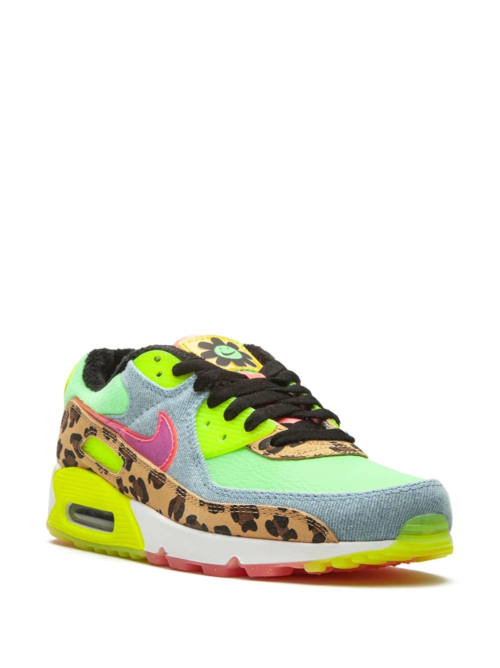 Air Max 90 LX "Denim Leopard Print" low-top sneakers - 2