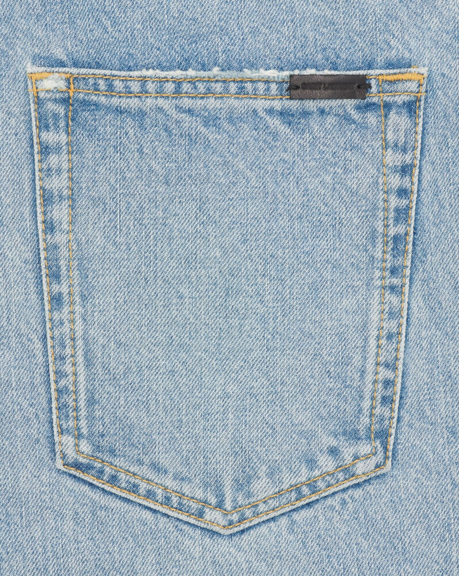 slim-fit jeans in blue waves denim - 4