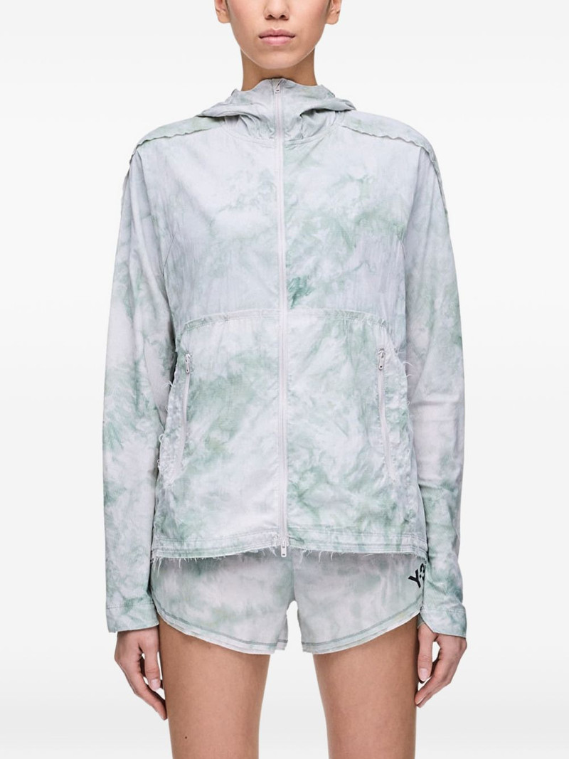 AOP tie-dye hooded jacket 1