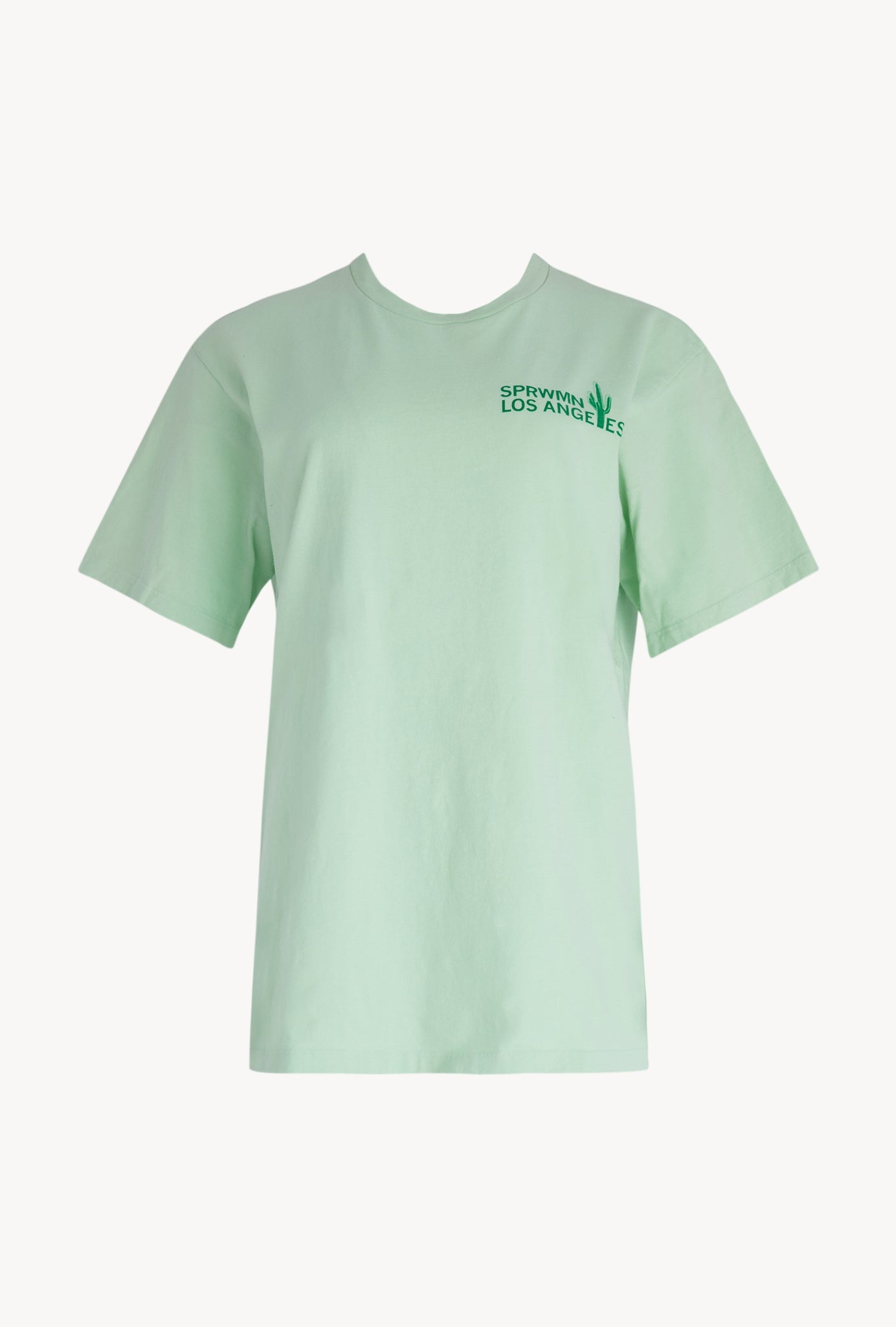 MINT COTTON LOGO TEE - 1