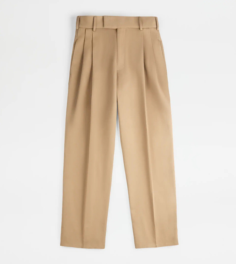 CLASSIC PANTS IN WOOL - BEIGE 1
