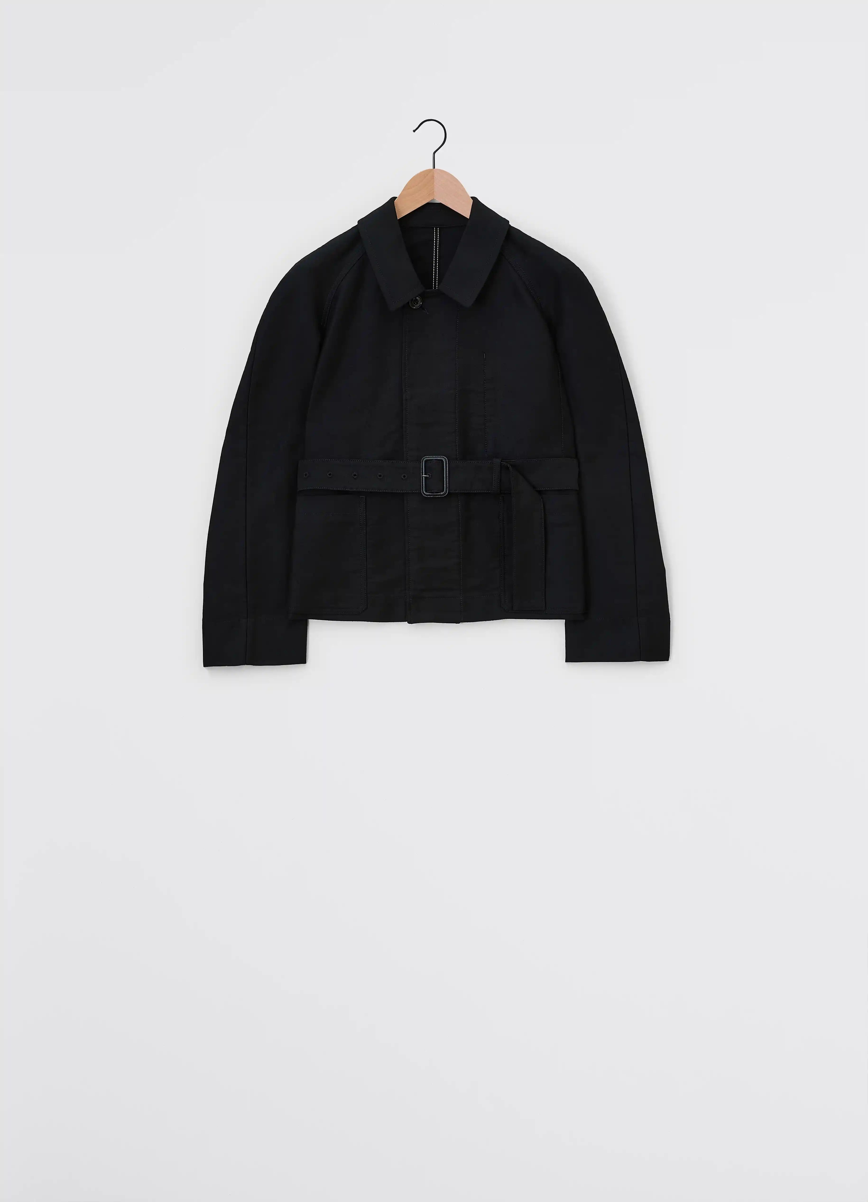 BELTED TWO POCKET JACKET - 3