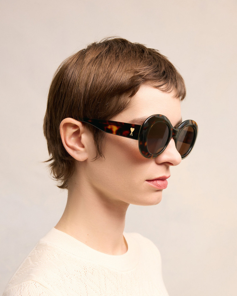 AMI Paris ROUNDED AMI DE COEUR SUNGLASSES outlook