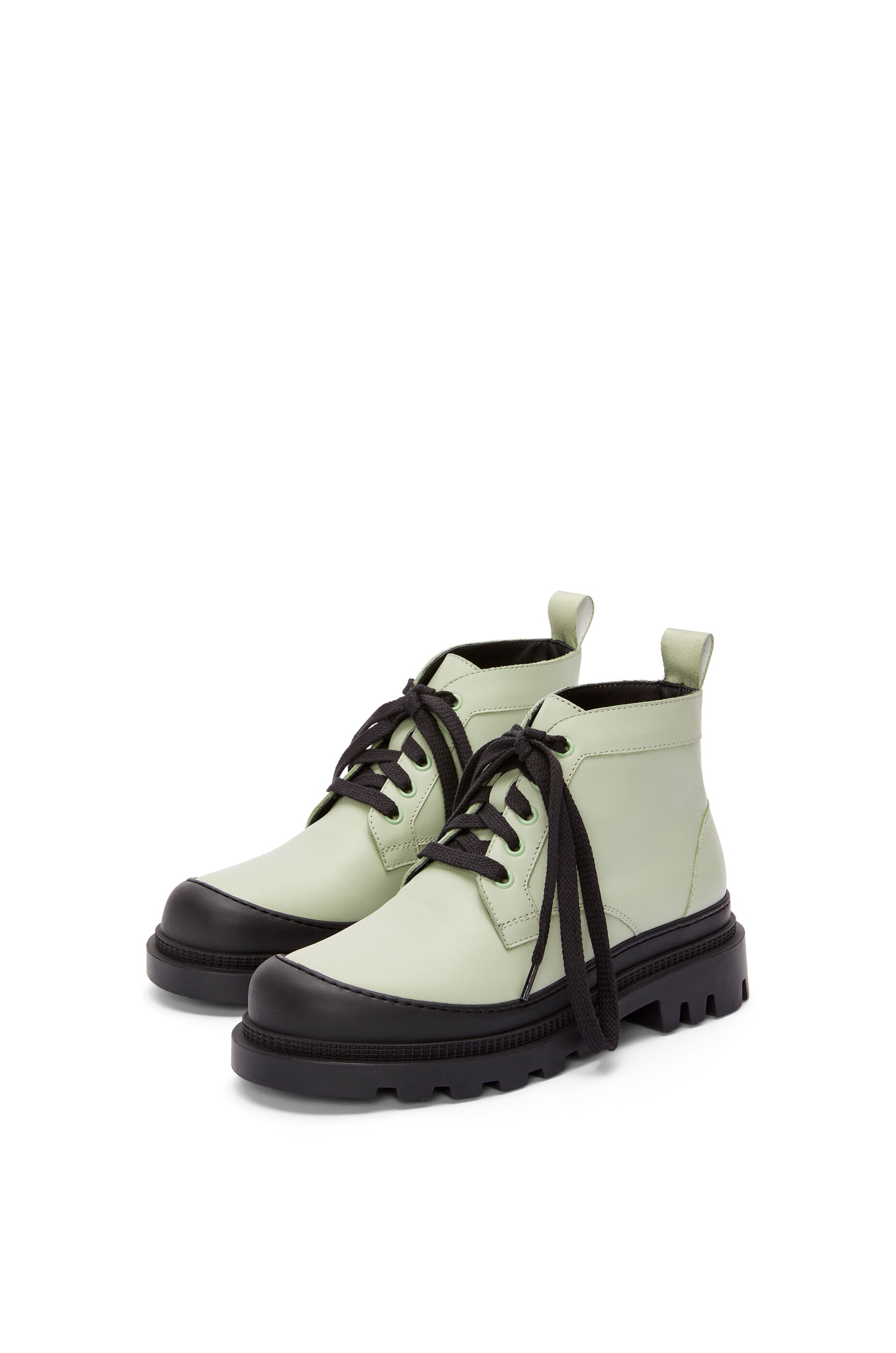 Mid combat boot in calfskin - 2