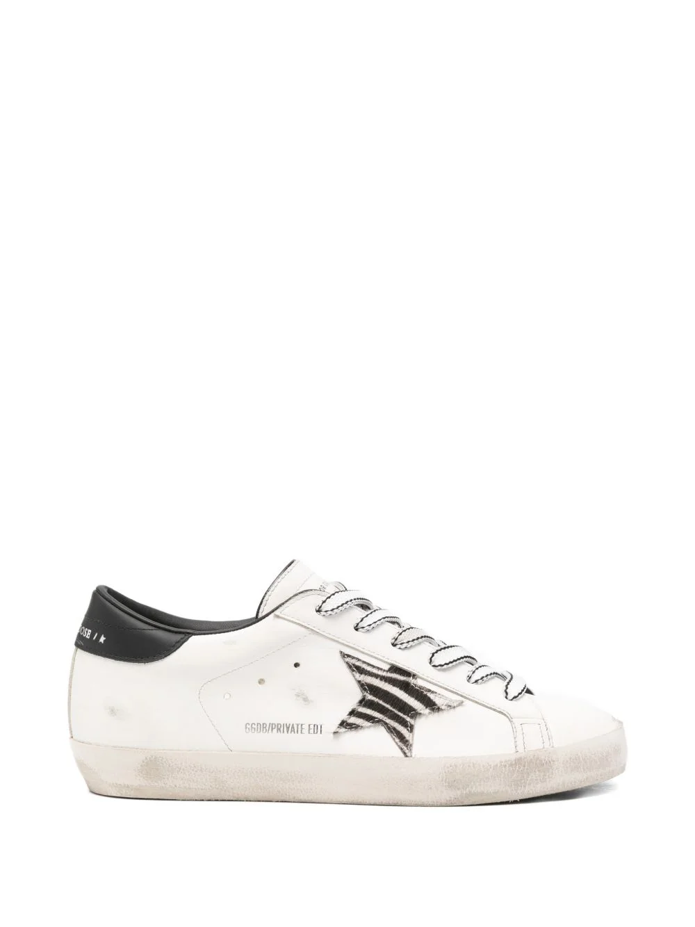 x Browns superstar zebra-print sneakers - 1