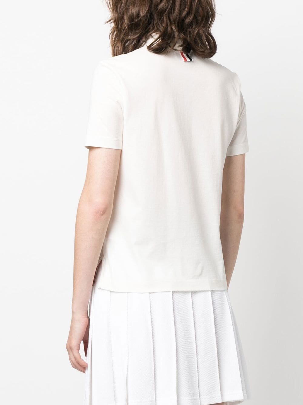 logo-patch detail polo top - 4
