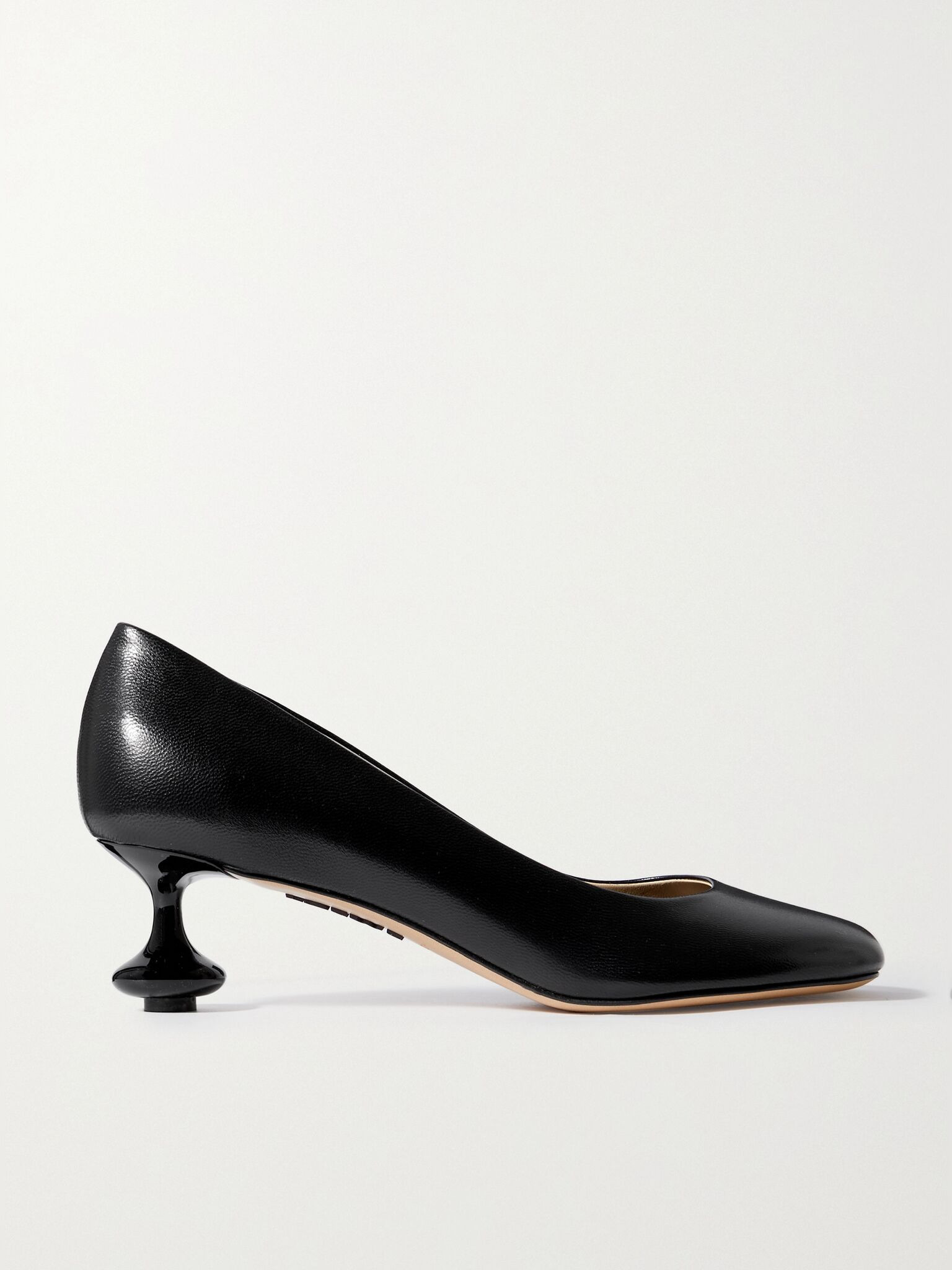 Toy leather pumps Black - 1