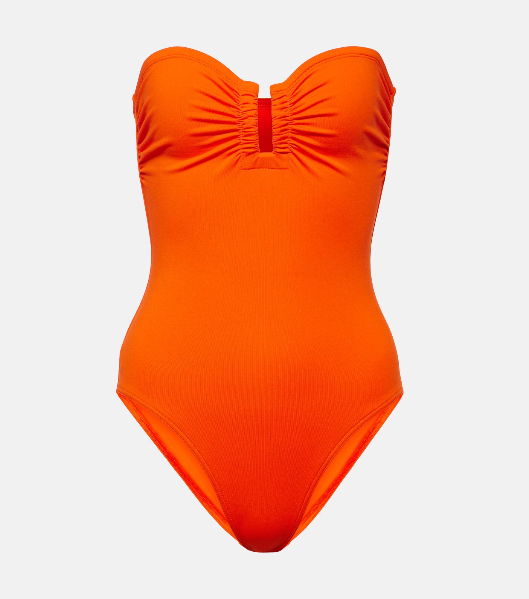 Cassiopée strapless bustier swimsuit - 1