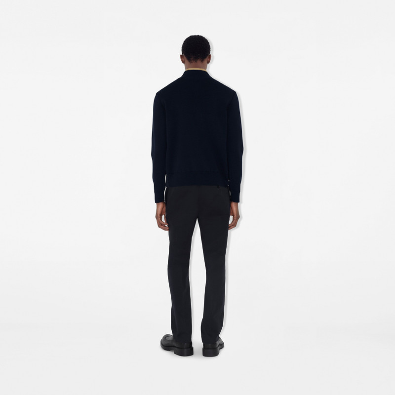 Quilted Nylon and Wool Jacket 4