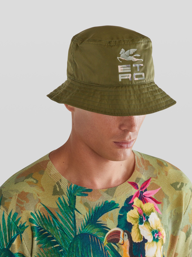 Etro BUCKET HAT WITH ETRO CUBE LOGO outlook