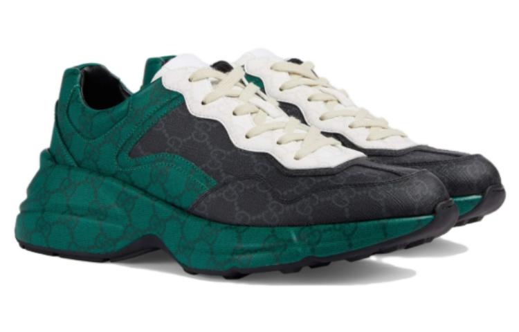 Gucci Rhyton GG Supreme Sneakers 'Green Black White' 746101-FAB4D-1059 - 3