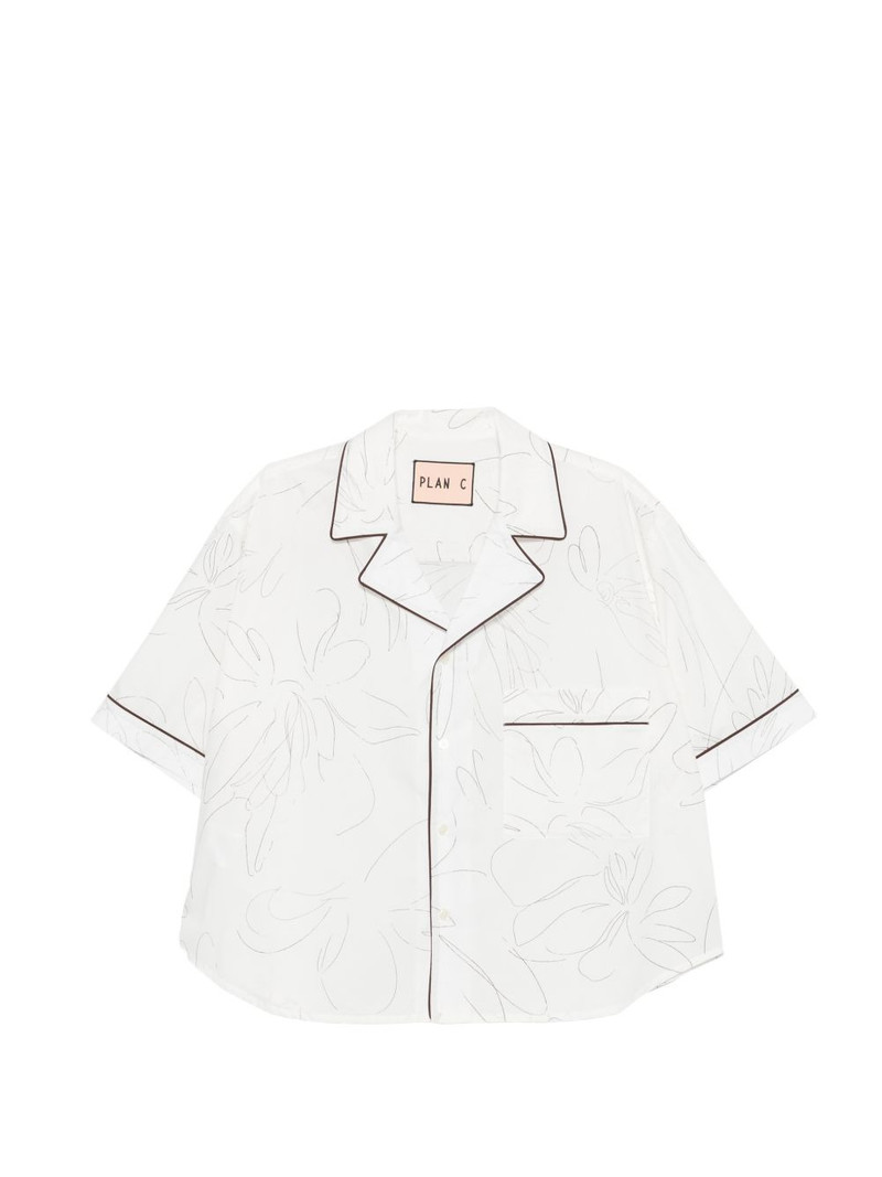 flower pencil shirt 1