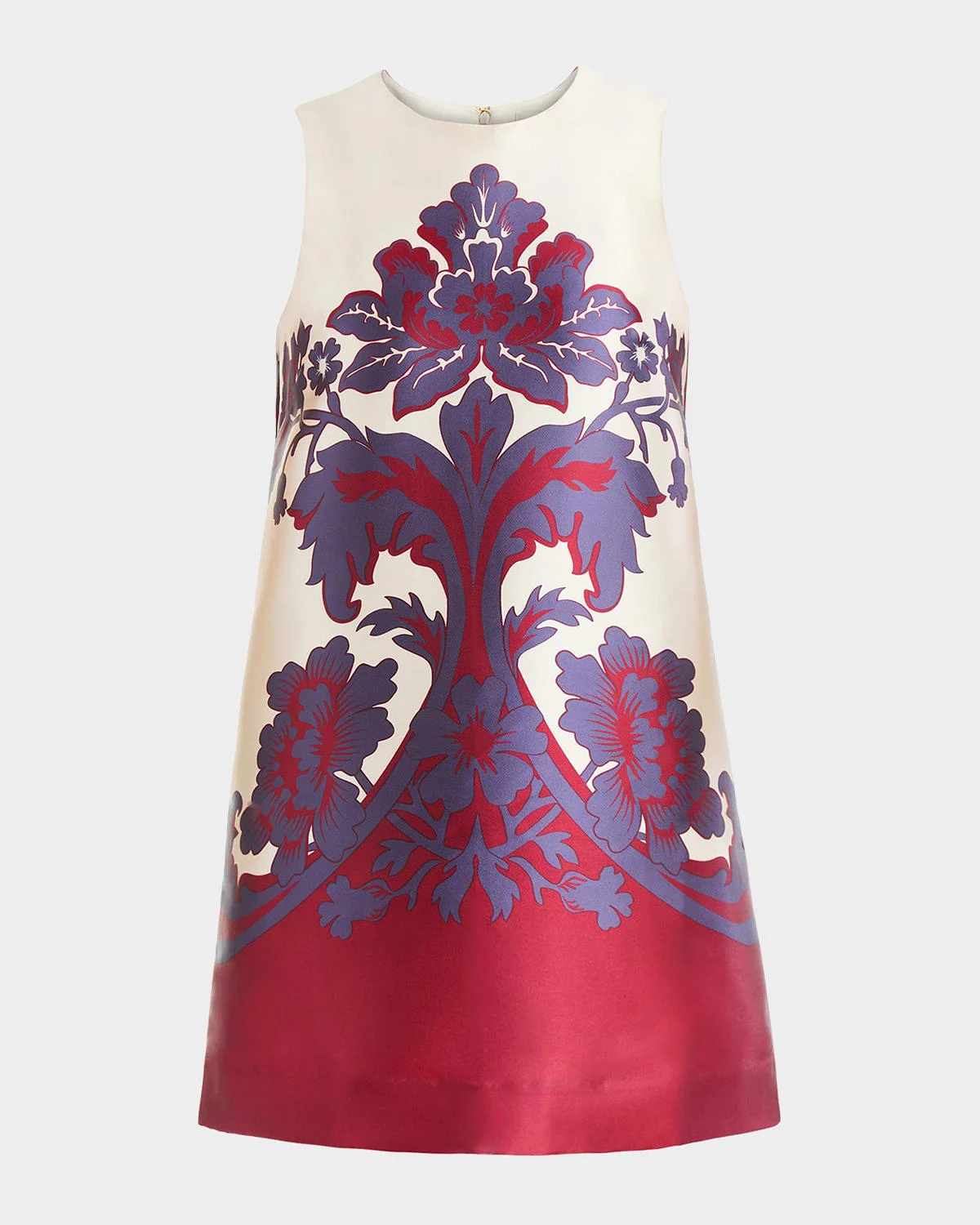 Fiona Sleeveless Floral-Print Mini Shift Dress - 1
