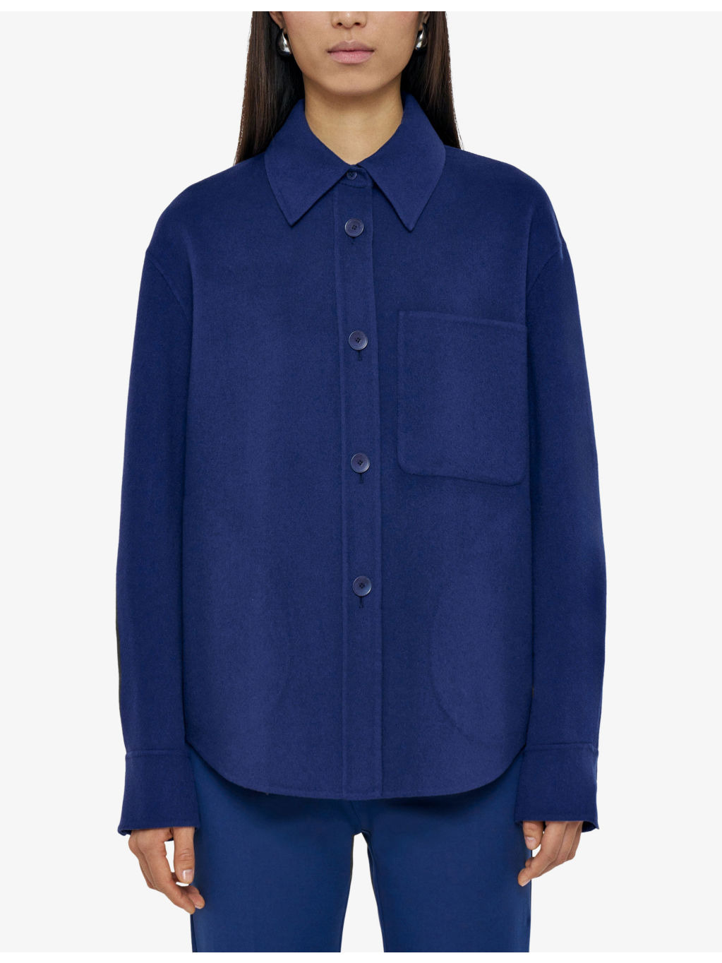 Jelia Relaxed-Fit Wool and Silk-Blend Overshirt - 3