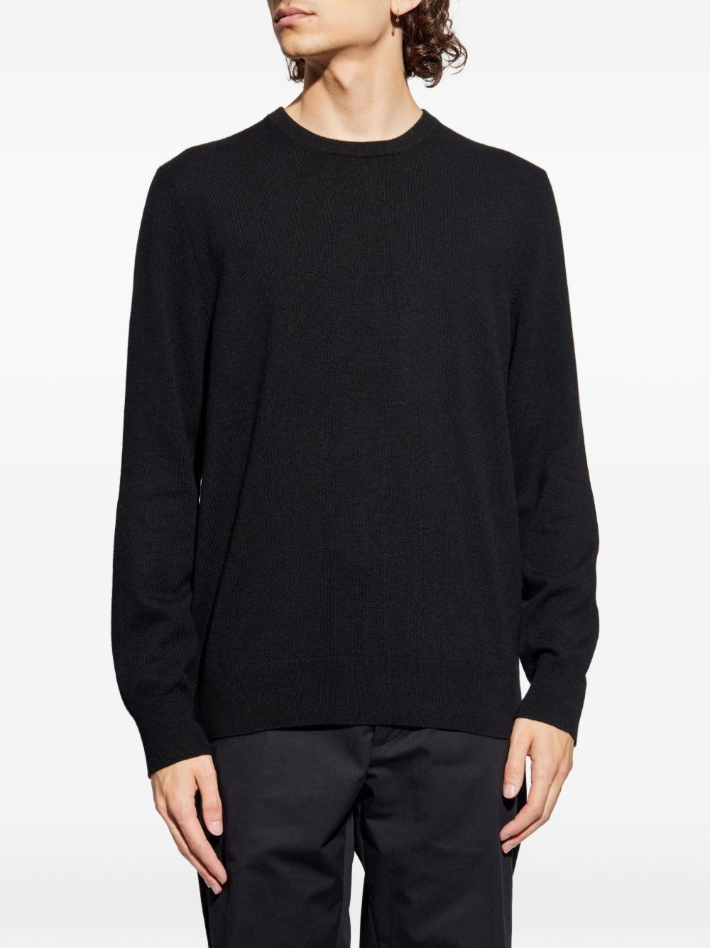 chain-detail cashmere sweater - 3