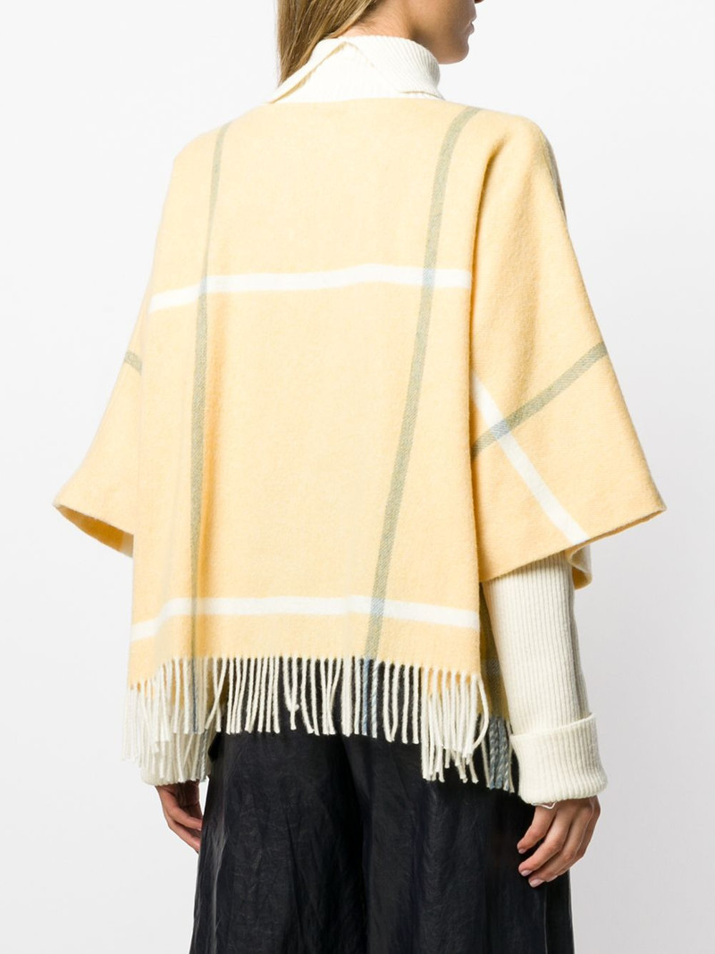 check fringed jumper 4