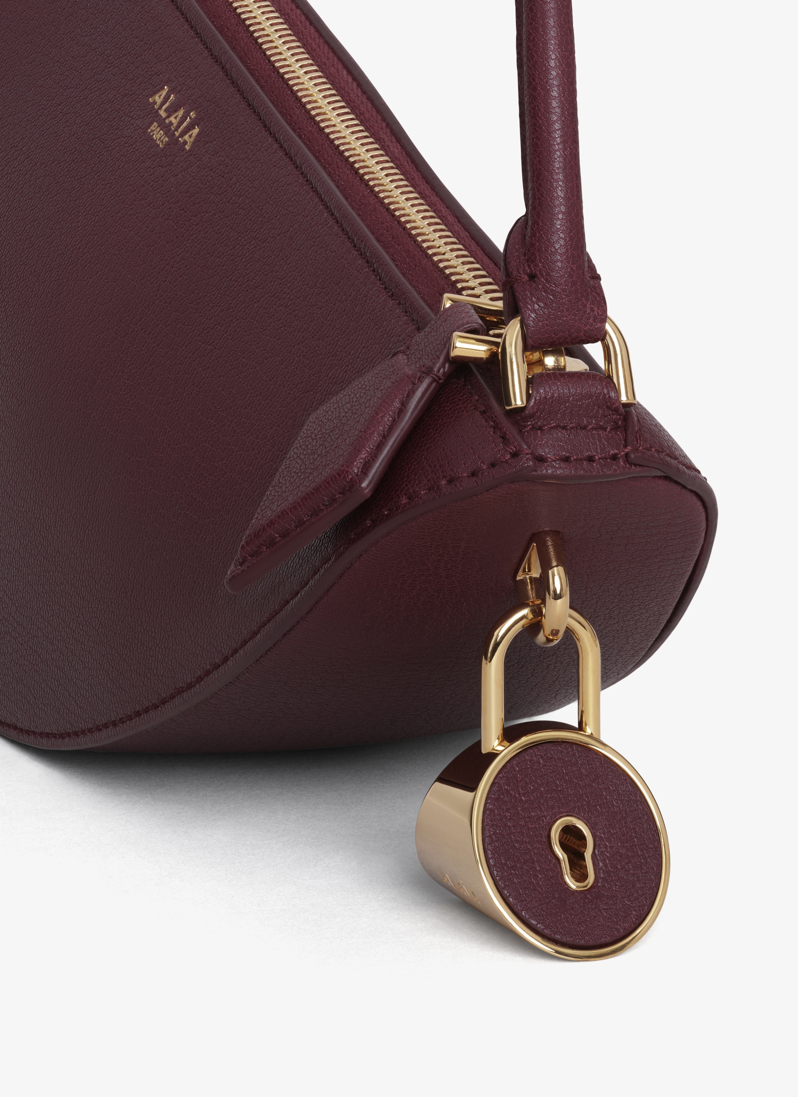 LE DEMI-CŒUR BAG IN LEATHER - 4