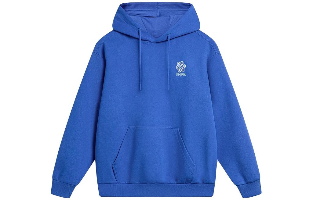 Li-Ning Chinese Culture Graphic Hoodie 'Blue' AWDT899-2 - 1