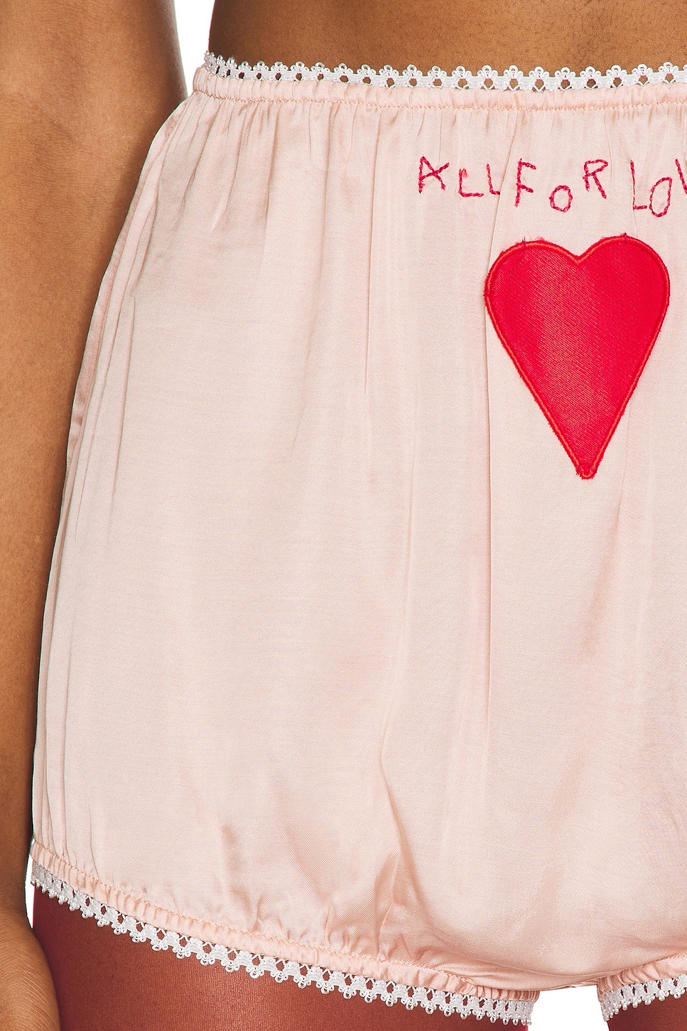 Embroidered Satin Bloomers - 6