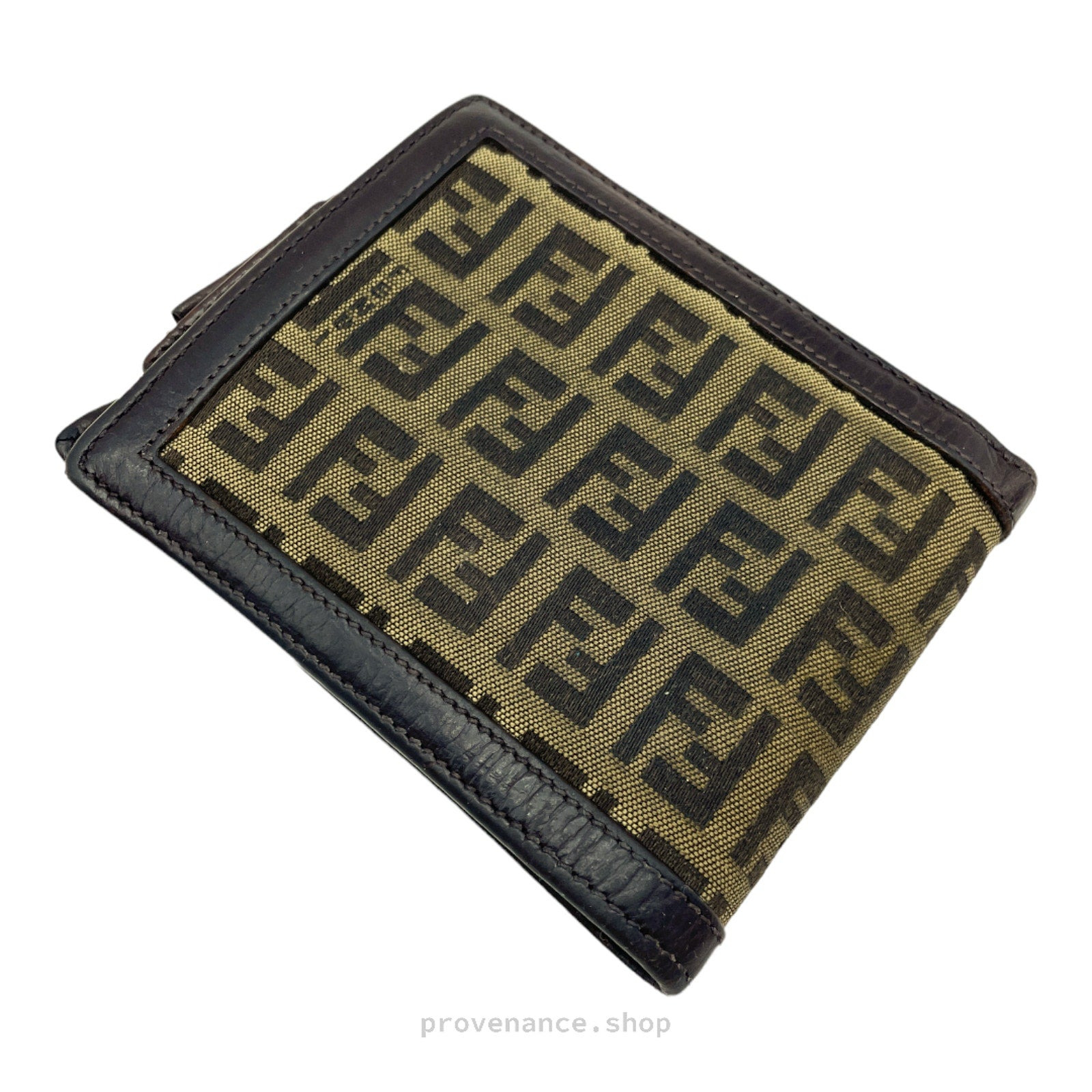 Fendi FF Zucca Bifold Wallet - Brown - 3
