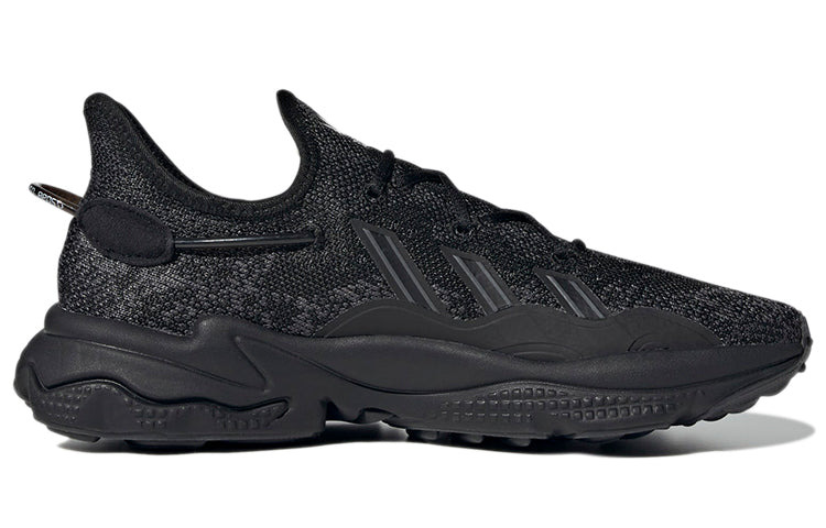 (WMNS) adidas Ozweego Knit 'Black Grey' GV8239 - 2