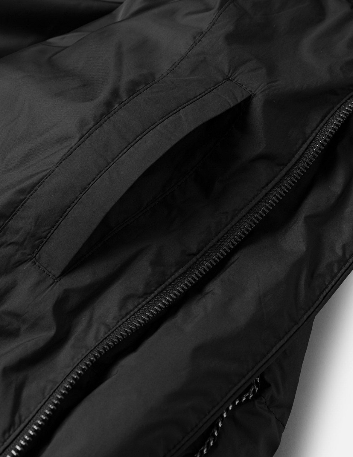 Seagull and Logo Embroidery Fashion Fit Down Jacket with Detachable Hood - 14