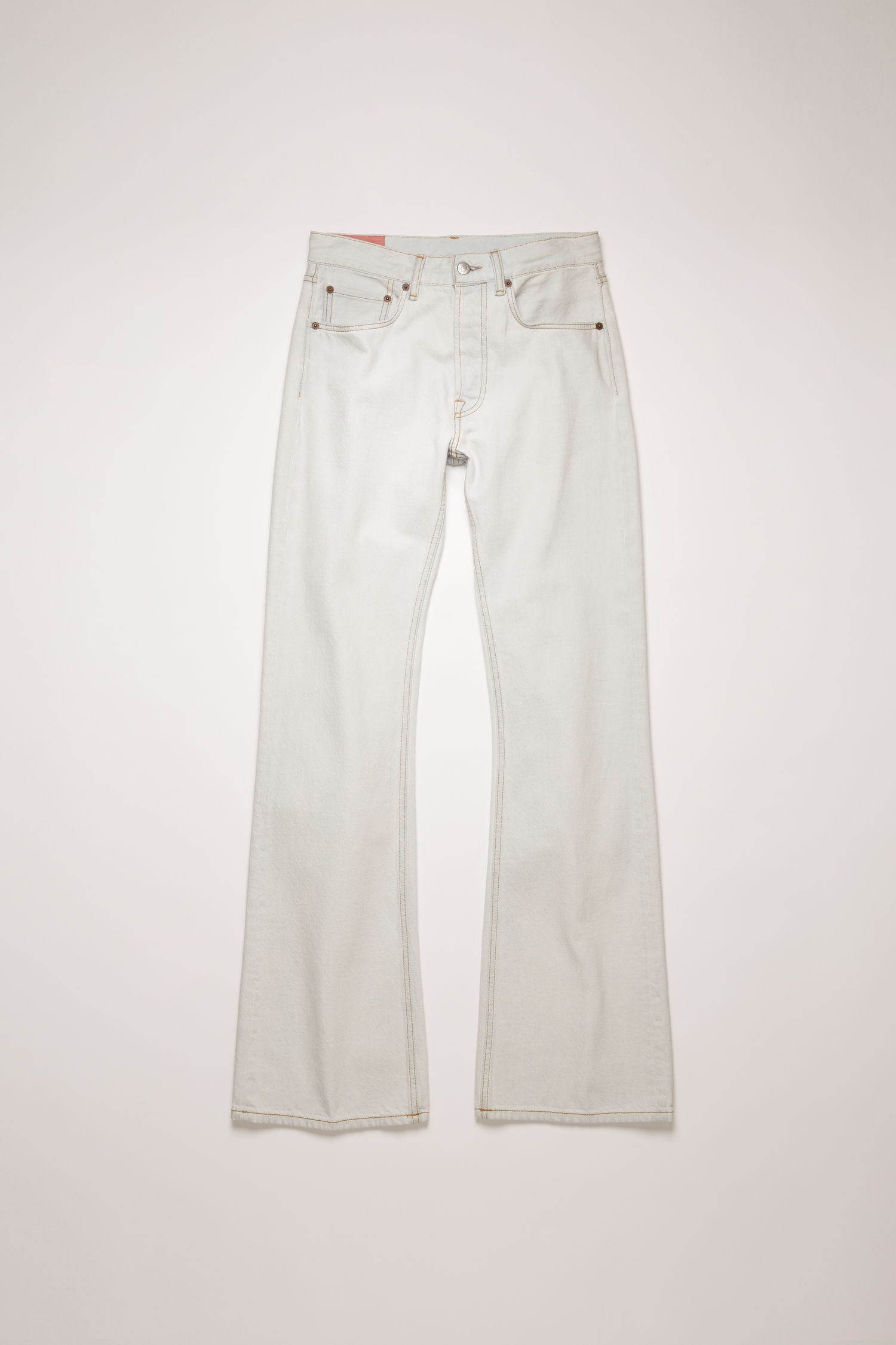 Relaxed bootcut jeans pale blue - 1