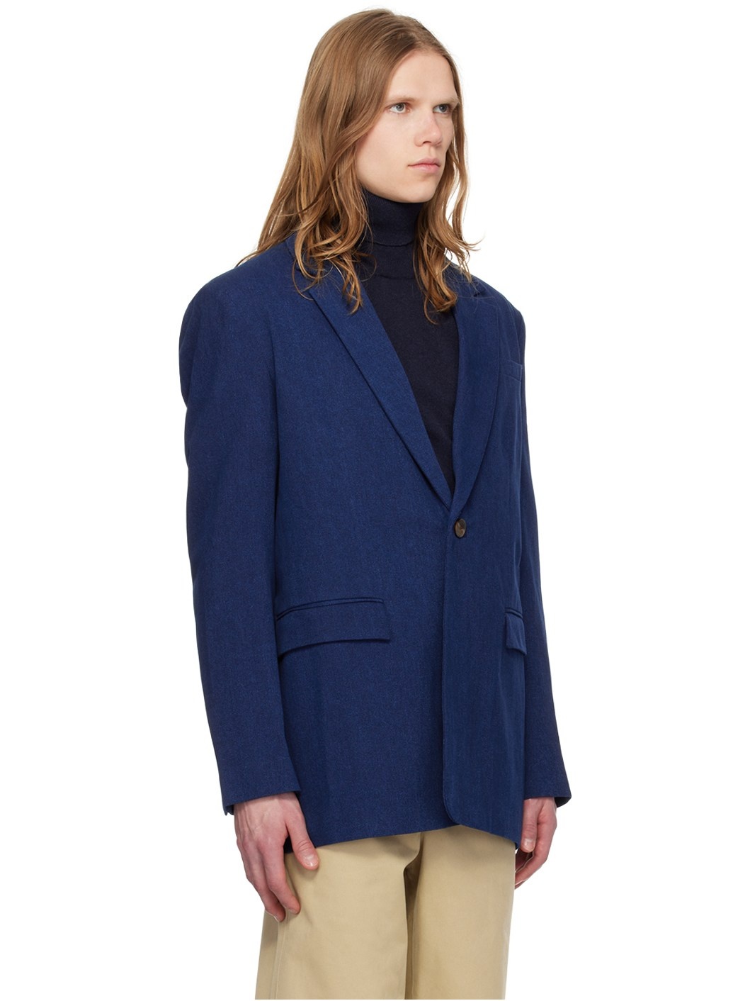 Indigo Classic Blazer - 2