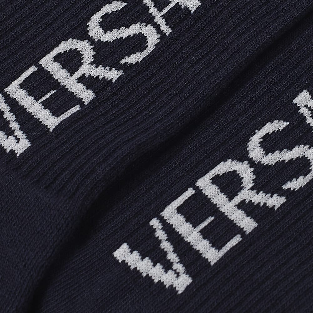 Versace Logo Sport Sock - 2