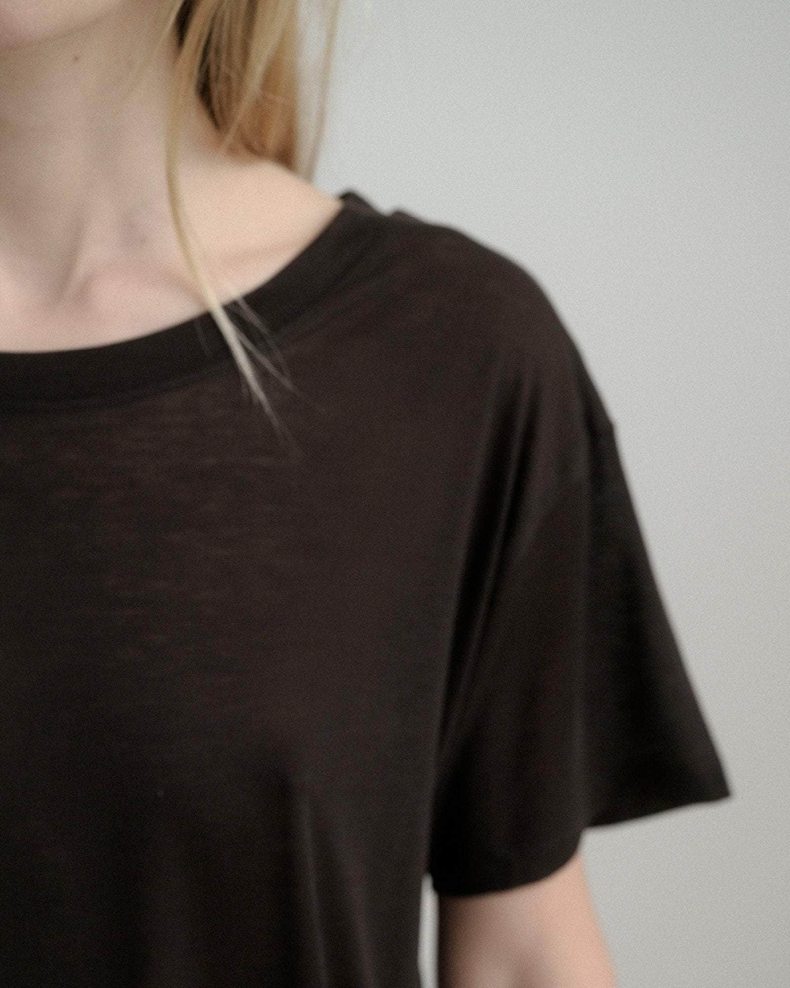 Loose Tee Shirt - Bamboo Lyocell - 4
