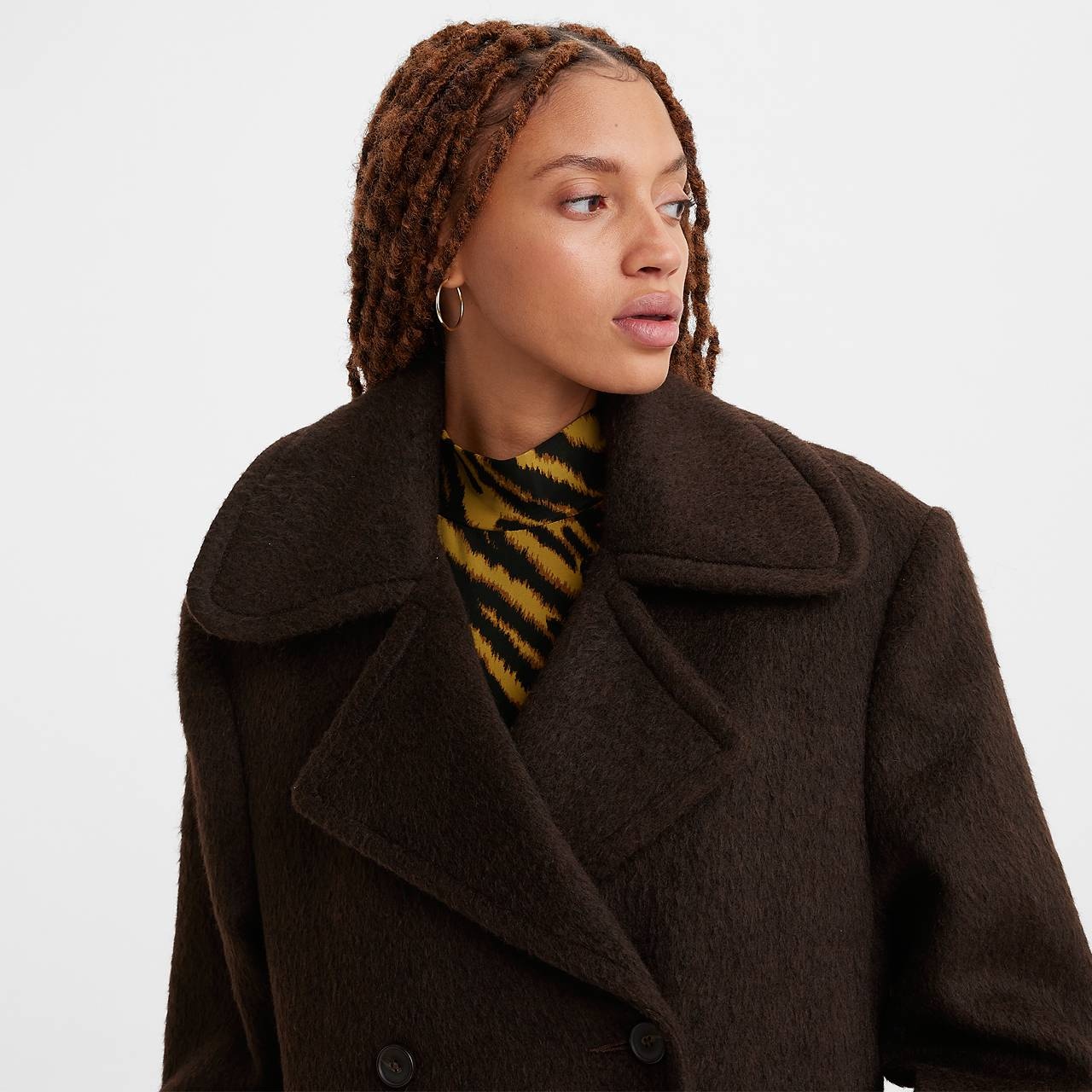 WOOLY TRENCH COAT - 4