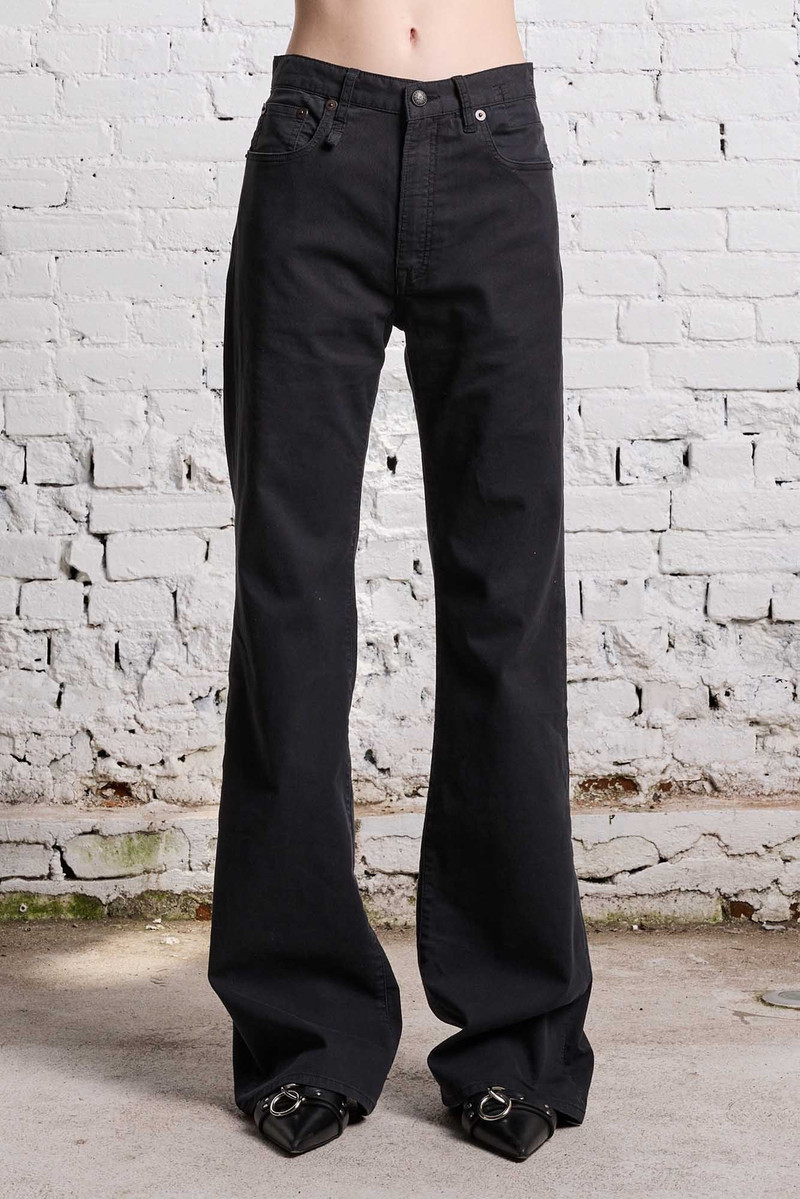 JANE JEAN - BLACK BEDFORD CORD STRETCH 1
